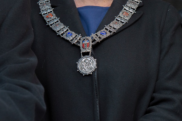 Ambtsketting burgemeester.