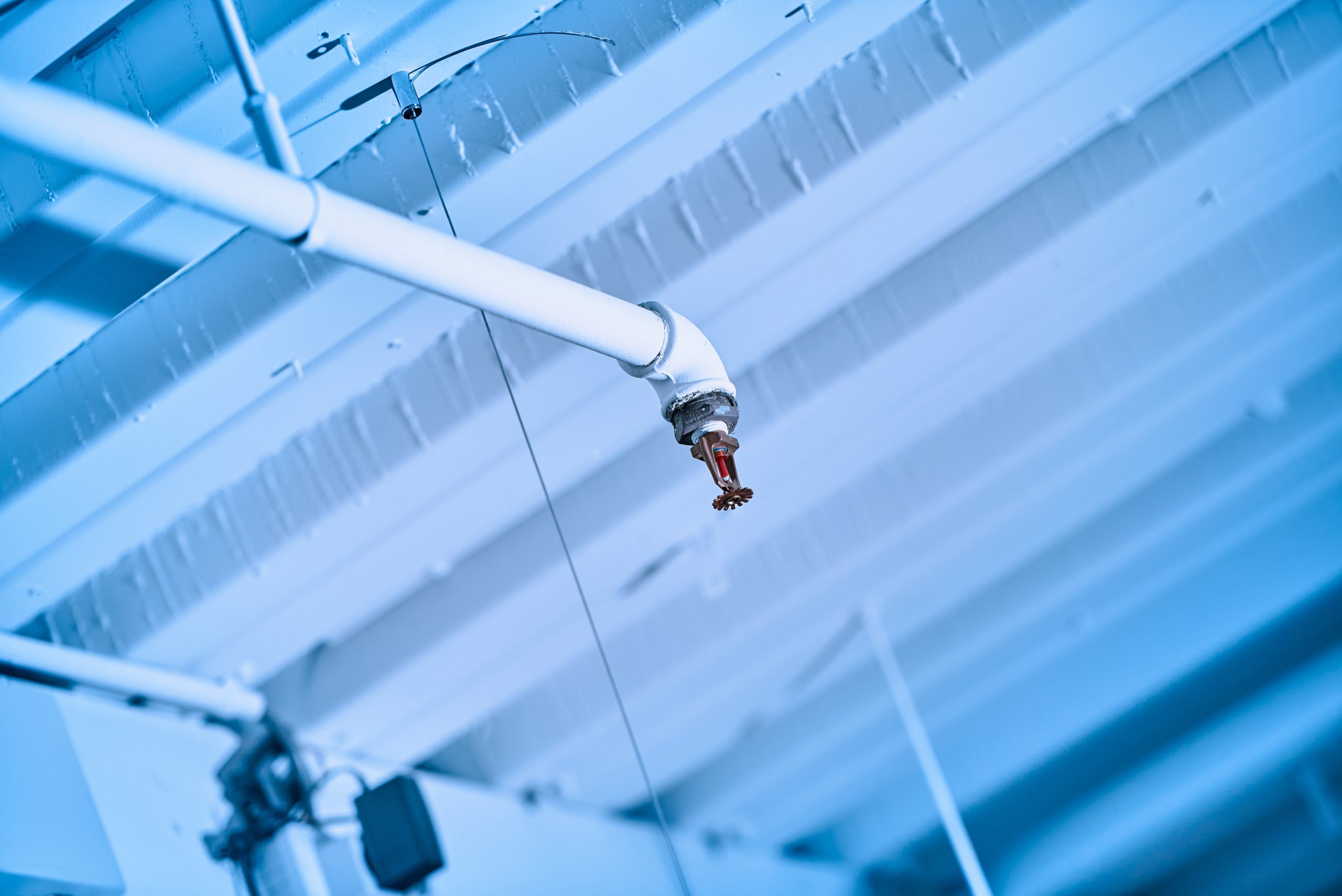 Een sprinklerinstallatie