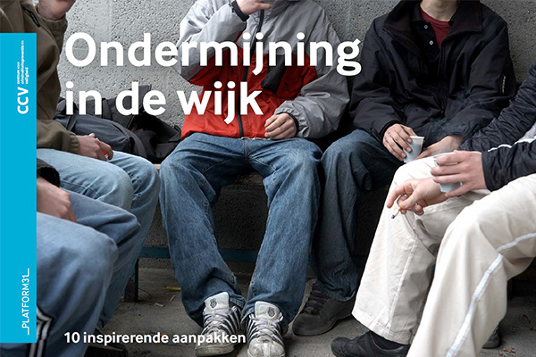 Voorkant inspiratieboek ondermijning in de wijk. Illustratie bij CCV-nieuwsbericht.