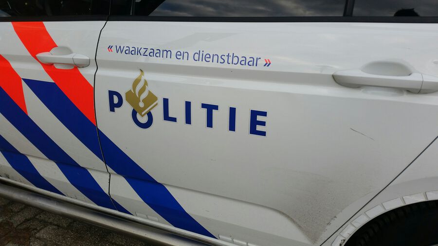 Politieauto. Illustratie bij CCV-nieuwsbericht.