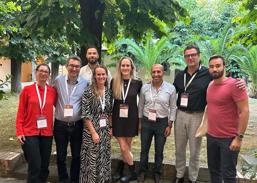Foto: Projectgroep V-Bar op Eurocrim-congres in Florence