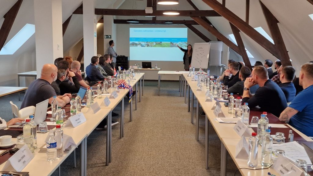 CCV-adviseur Lienke Hutten en René Middag, werkzaam bij de Landelijke Eenheid van de politie en landelijk projectleider mobiel banditisme, legden uit hoe de deelnemers in de huid van criminelen konden kruipen om een criminaliteitsfenomeen te verstoren.