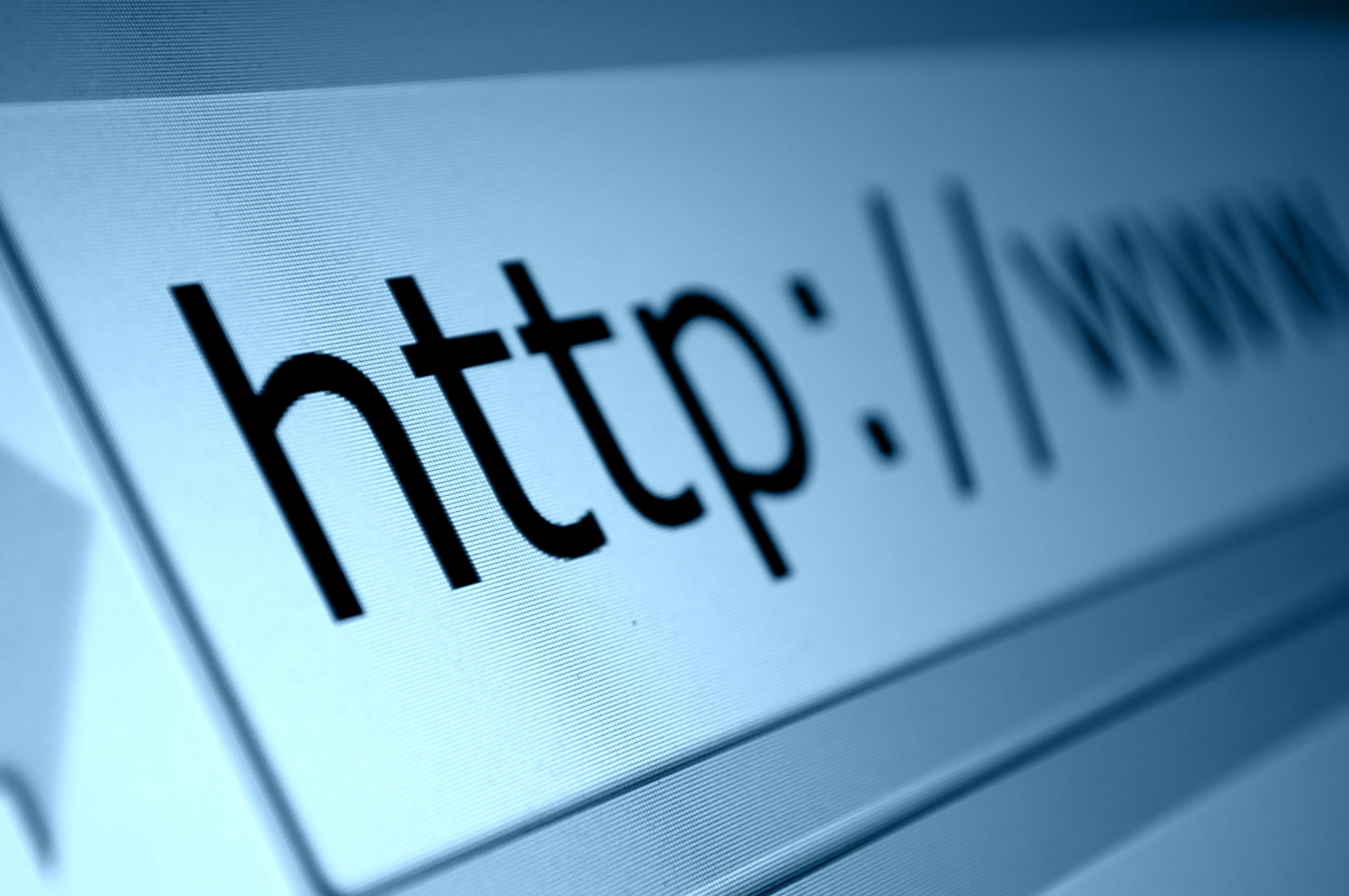 url op beeldscherm