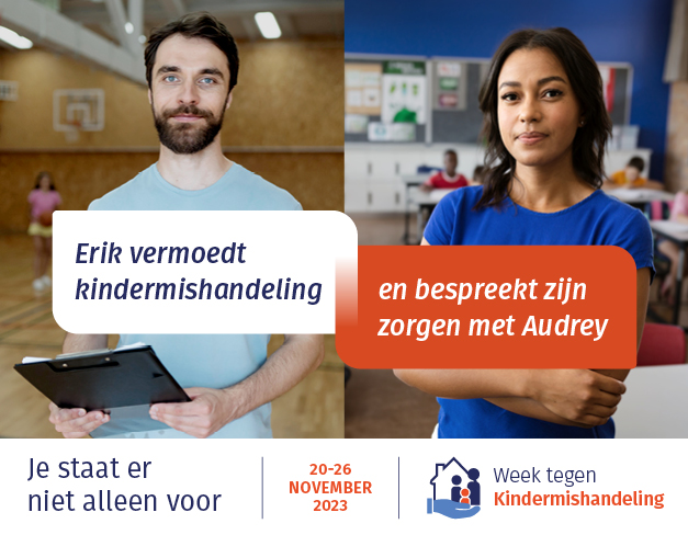 Campagnebeeld Week tegen Kindermishandeling 2023