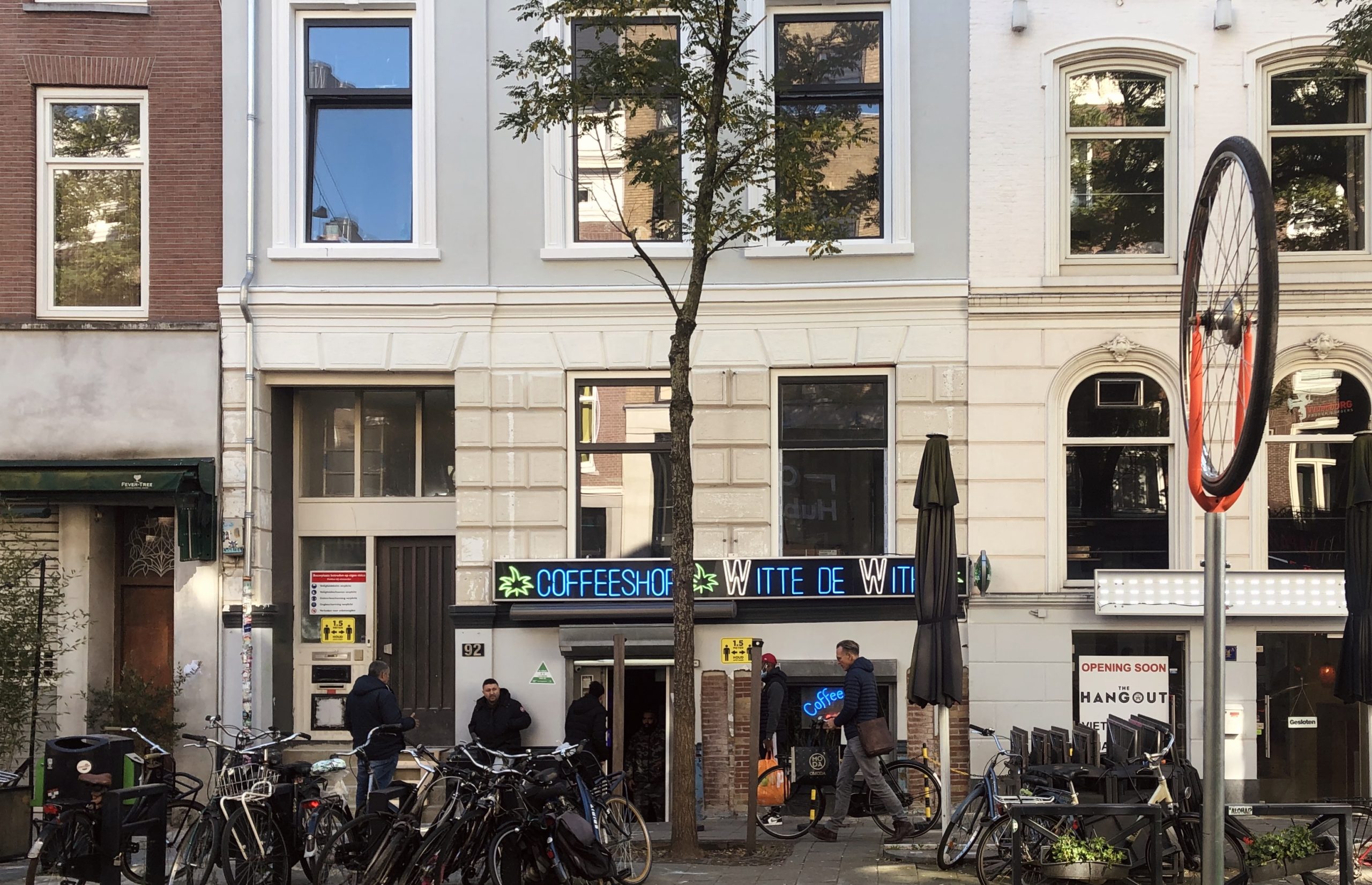 Coffeeshop Rotterdam, illustratie bij het onderwerp drugstoerisme van het CCV.