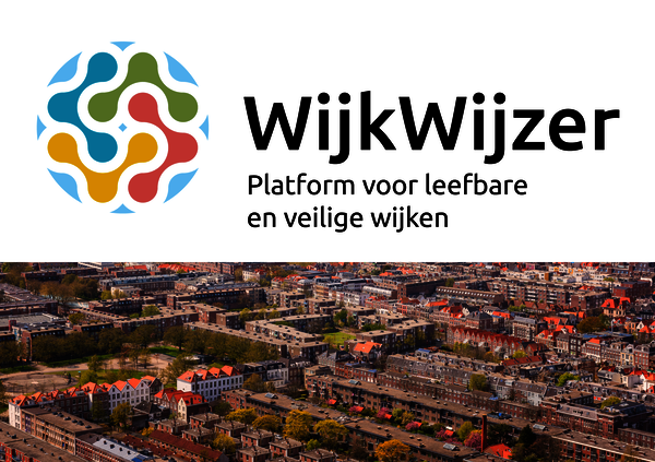 Logo Wijkwijzer. Illustratie van het CCV.