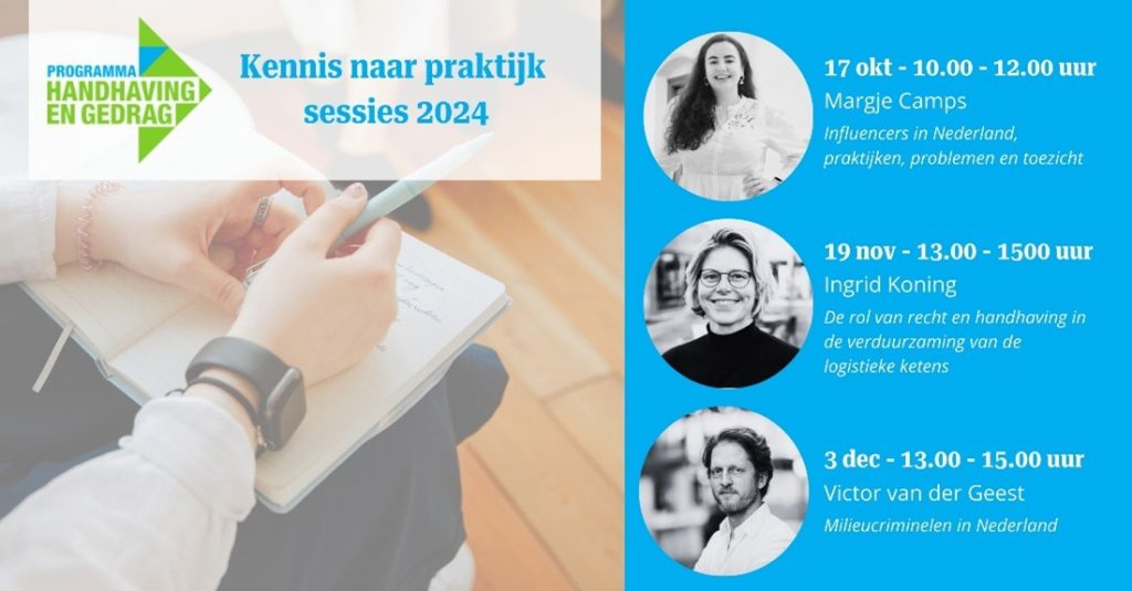 Kennis naar praktijksessies van handhaving en gedrag.